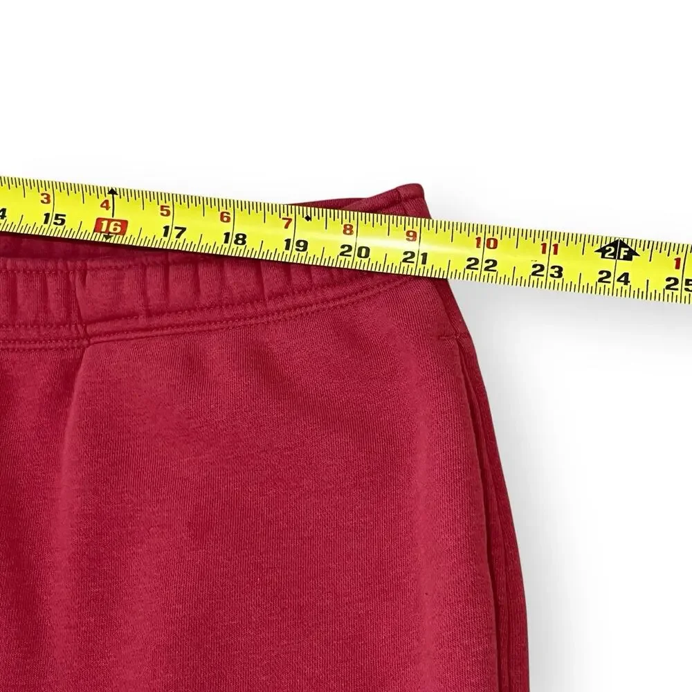 Champion Women's Fleece Jogger Size 2XL Redwood Red Elastic Waist Drawstring
